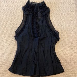 Armani Exchange sheer tank